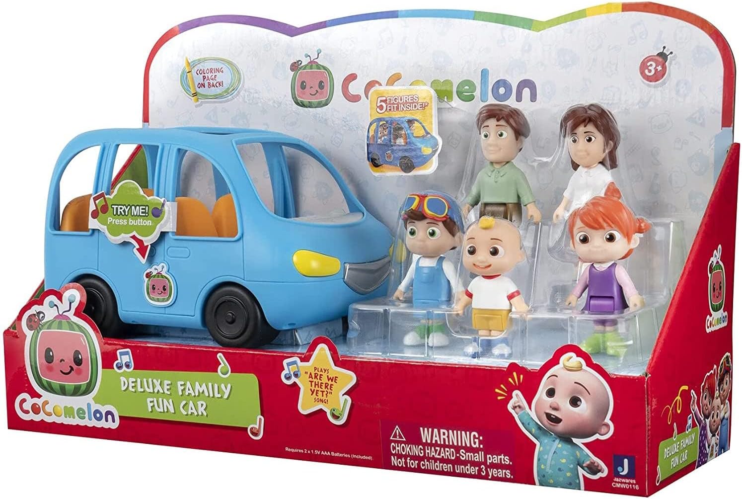 CoComelon - Brandclub - CoComelon Deluxe Family Fun Car